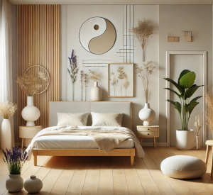orientation dun lit selon Feng Shui, le Vastu Shastra